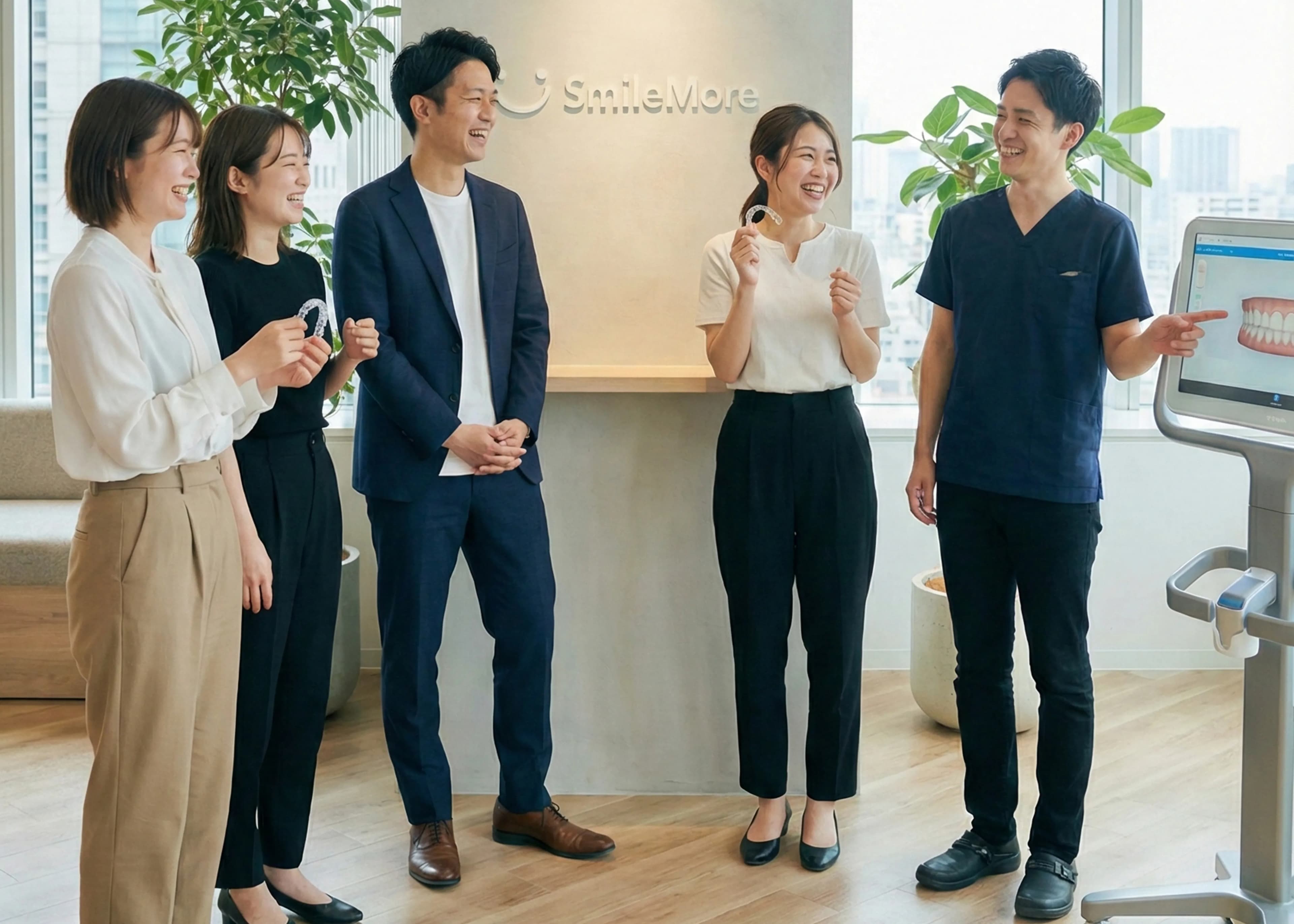 スマイルモア矯正では一緒に笑顔のサポートをしてくれる方を募集