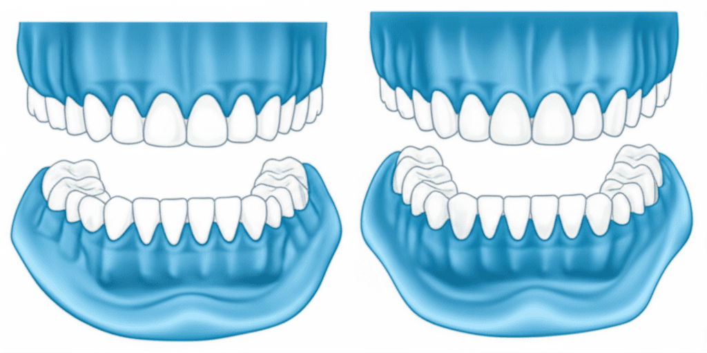 表側矯正装置と裏側(舌側)矯正装置の治療効果に差はあるか?システマティックレビューおよびメタ解析