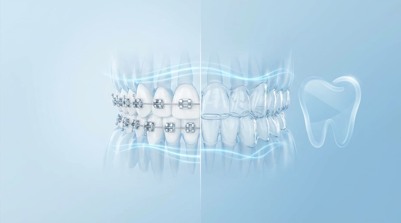 マウスピース矯正装置と固定式矯正装置によって誘発される歯肉組織の寸法的変化