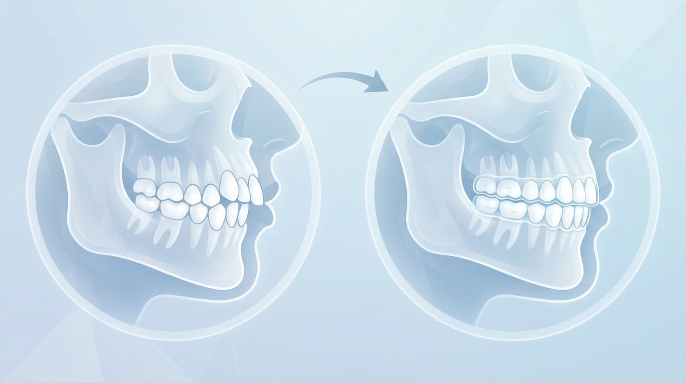 固定式唇側装置とクリアアライナーによる下顎切歯の唇側傾斜を比較したランダム化臨床試験