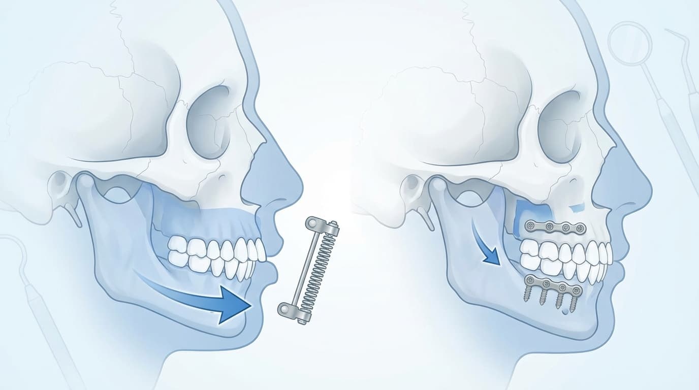 骨格性II級不正咬合治療におけるマウスピース型矯正装置による下顎前方誘導と機能的矯正装置の比較:システマティックレビューおよびメタアナリシス