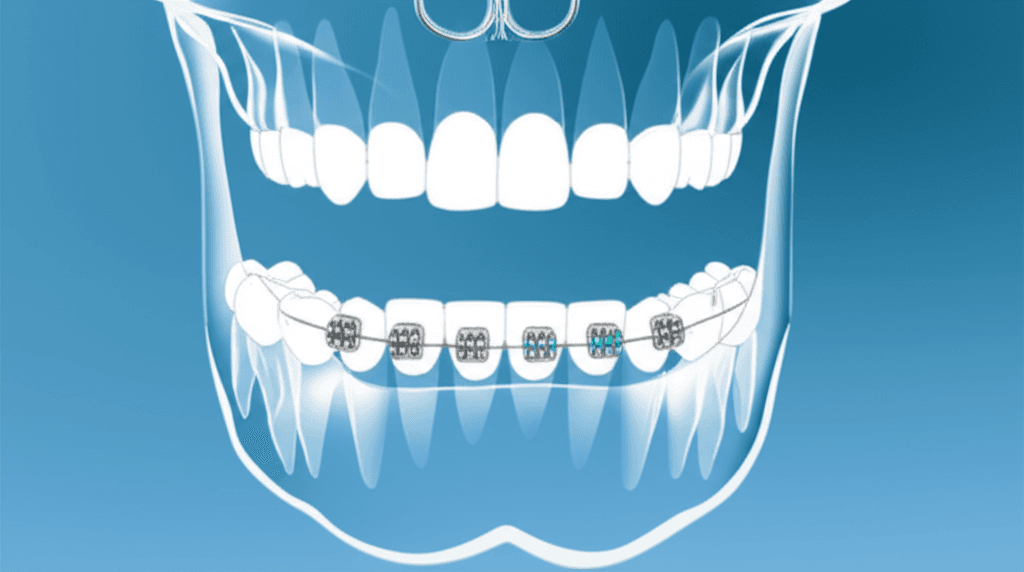 インビザラインと固定式矯正装置による治療中の歯周組織の健康状態の比較